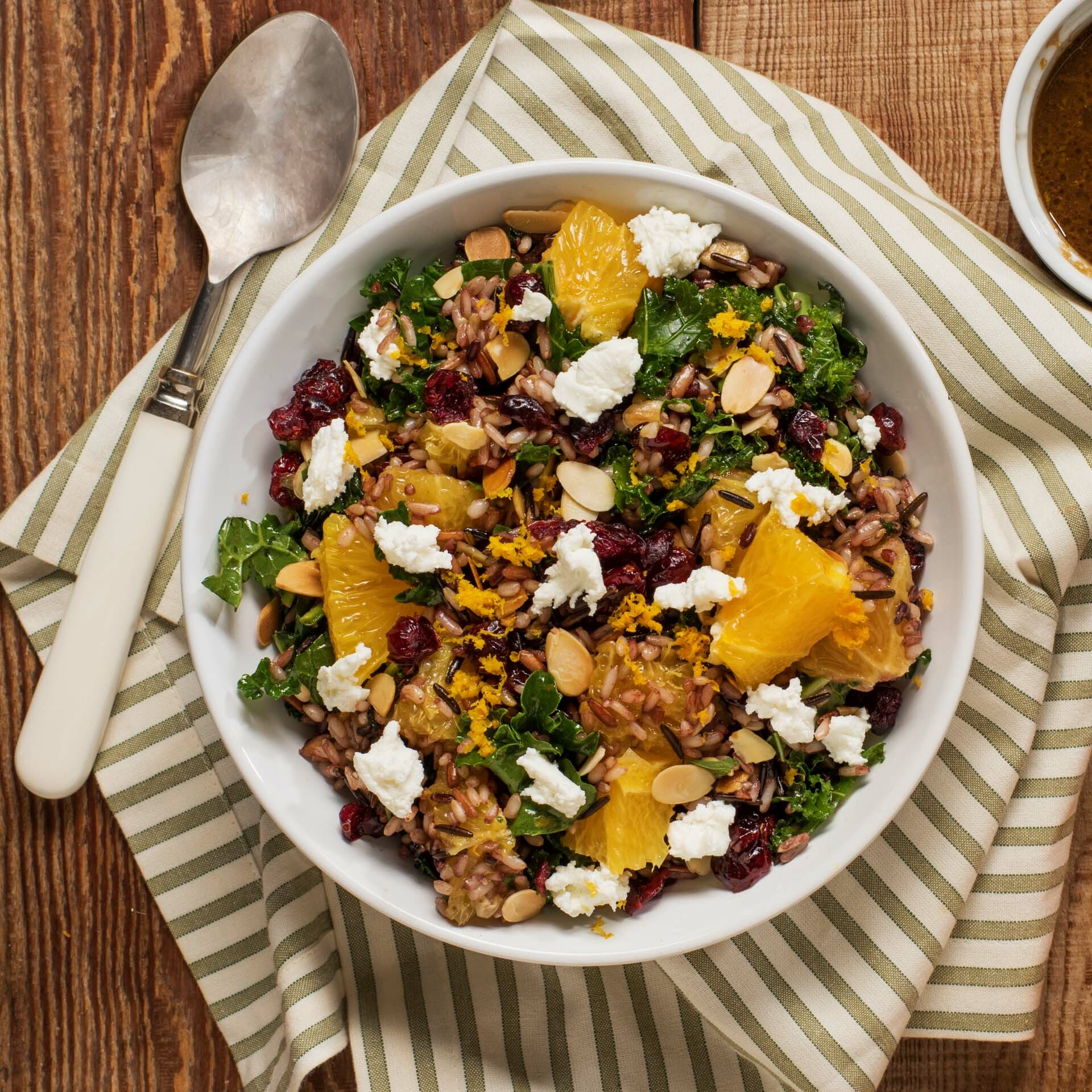 Fall Wild Blend Rice Salad made with Lundberg Wild Blend Rice