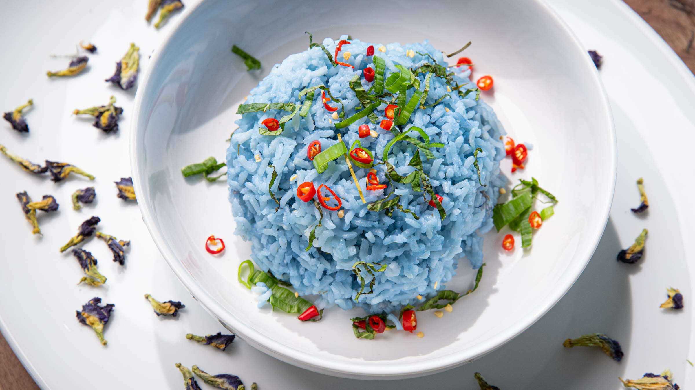 Lemongrass Thai Blue Rice