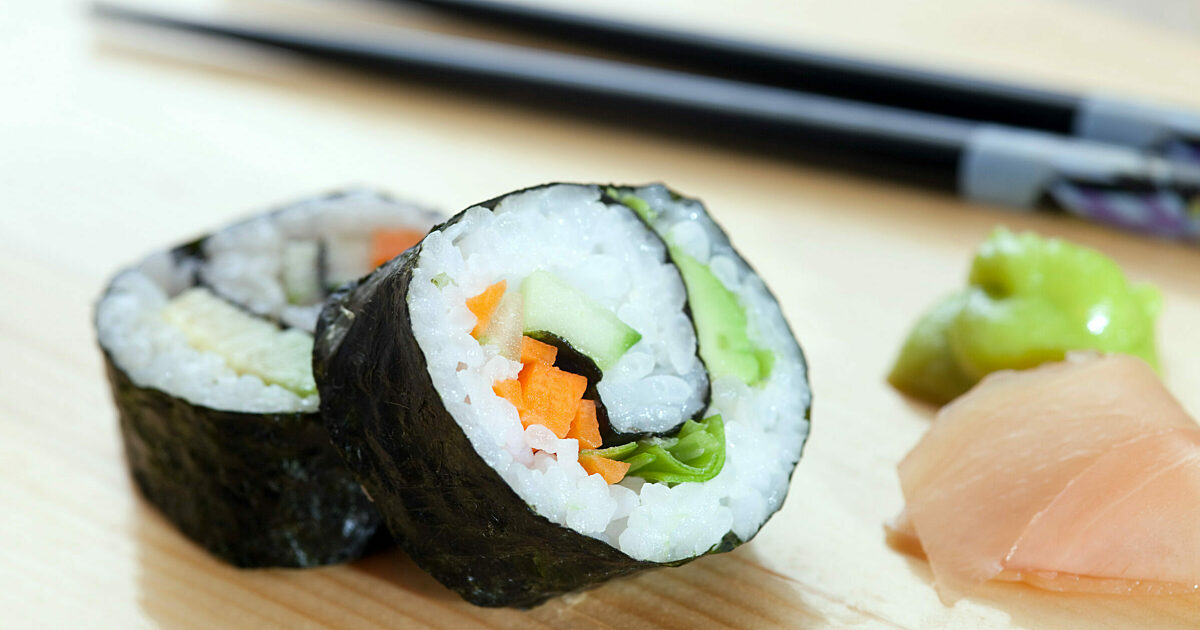 Simple Veggie Sushi | Lundberg Family Farms