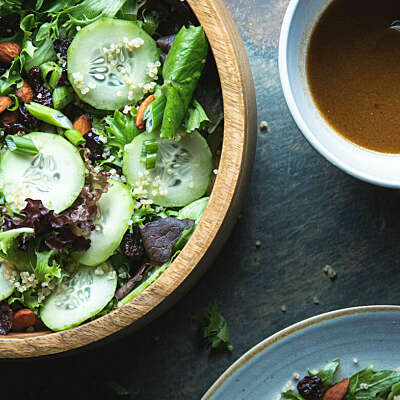 Green Salad With Quinoa