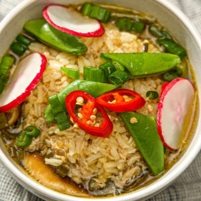 Hot & Sour Soup With Jasmine Rice 