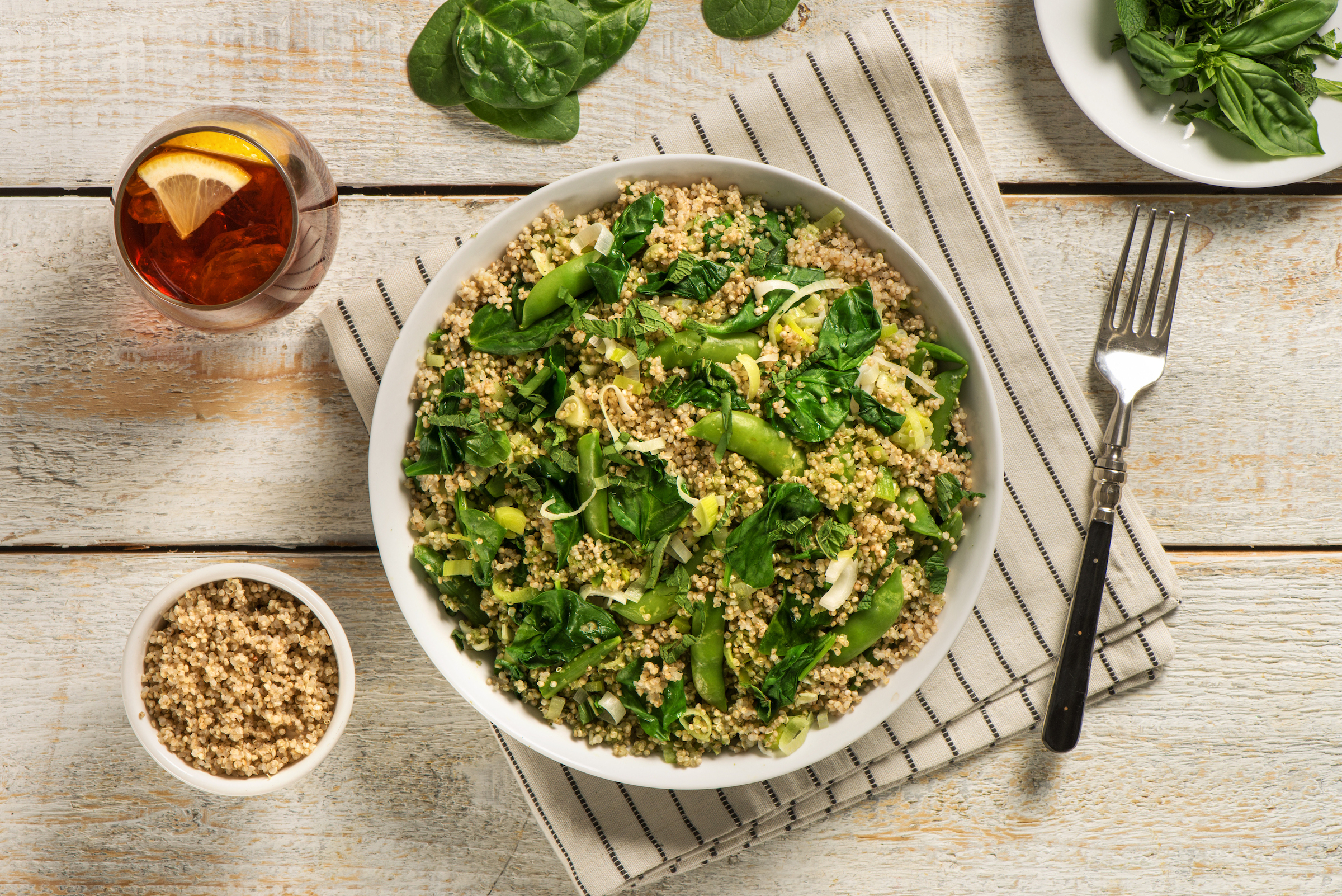 Spring Vegetable with Quinoa